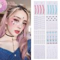 DIACHA New Eyeshadow Sticker DIY Makeup Tattoo Stickers Gems Tattoo Eyes And Face Fashion Nail Art Body Crystal. 