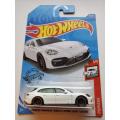 Hot Wheels 2020 Porsche Series Porsche Panamera Turbo S E-Hybrid Sport Turismo 44/250, White Rare Card. 