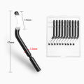 Metal Deburring Tool Kit Deburring Cutters Set Burr Remover Hand Tool for Wood Plastic Aluminum Copper and Steel. 