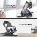 ZHIKE  15W 4 in 1 Wireless Charging Station Compatible with Galaxy Phone, Watch, Buds, Charger dock for S22, S21, Note 20, Note 10, Galaxy Watch 4, 3,Gear S5, S4, S3, sport, Active 2,1 and Buds Note (NOT For Apple watch). 