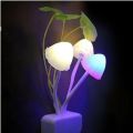 Automatic Sensor Light Night , Automatic Color Changing , Romantic Flower , LED Night Lights Flower Mushroom Lamp Bedroom kids room Home. 