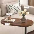 Oval Shaped 'C' Shaped Sofa Side Table Laptop Table Coffee Table. 