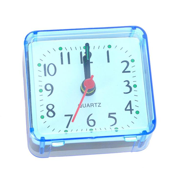 Small Square Crystal Alarm Clock Creative Cute  Alarm Clock Bedroom Bedside Office Electronic Clock