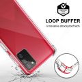 Samsung Galaxy A02s Anti Shock Drop Resistance Transparent TPU Case Soft Silicone Back Cover. 