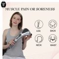 Double Head Full Body Massager -2251 Max Top Full Body Hand Held Double Headed Massage Machine Massage Hammer Infrared Massager Handheld Deep Tissue Massager Electric Double Head Massager for Muscles Back Foot Neck Shoulder Leg Calf Pain Reliefa. 