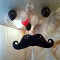 Mustache Foil Balloon Large 35 Inches Big Shape Helium Balloons Birthday Party Pipe To Inflate Included Unbeatable Low Price Guarantee. 