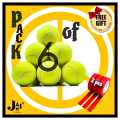 Tennis ball for cricket- pack of 6/12, Indoor/Outdoor, Sports-Tape balls-Swing | Cricket practice ball-for boys, kids-Best, for-Circket-Match,Gully cricket & T20-Set of, Cricket balls pack/bundle | Cricket tennis ball, in bulk-Best bounce ball for cricket. 