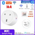 Heavy Duty Tuya smart Socket for Air-conditioner 16A Smart Wifi plug - UK universal Plug. 