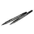 5Pcs Fine Dual Heads Marking Pen Marker Waterproofink Thin Nib Black Liner Art Pen Drawing Stationery Office Supplies Marker. 