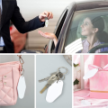 24 Pack Motel Hotel Keychain Blank Vintage Motel Key Tag Hotel Keychain Blanks for Vinyl Projects Sublimation Decoration. 
