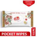 Belux Baby Wipes - 15 Sheets Pocket Wipes. 