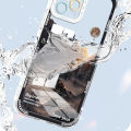 Hontinga for Samsung Galaxy S21 FE 5G Back Cover Sunrise Mountain Crystal Case Camera Protection Transparent TPU Soft Phone Cases. 