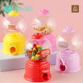 Candy Machine Toy Fun Kids Snack Dispenser Piggy Bank Toy Clear Body Money Box Birthday Gift Coin-operated Candy Dispenser. 
