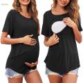 Women's Maternity Shirts Fashion Nursing Shirts for Daily Mom. 