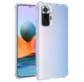 For REDMI Note 10 Pro / Pro Max Airbag Anti Shock Resistant with BEST Camera Protection Clear View Transparent Silicone Back Cover. 