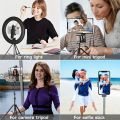 TechDepot Adjustable Phone Holder Mount for Tripods, Ring Lights & Monopods – Fits All Smartphones, Screw Adapter Included (No Tripod Included). 