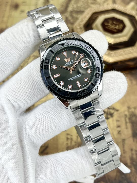 ANALOG ROLEX TIME WITH DATE FEATURE WATCHES FOR WOMEN