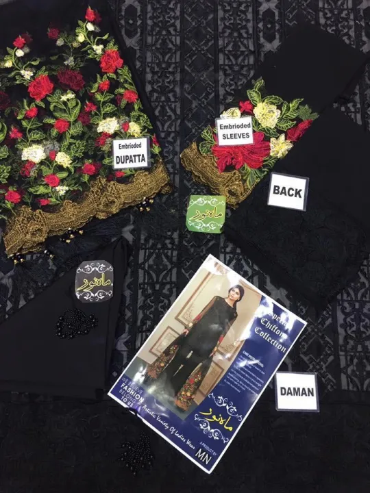 Unstitched%20Chiffon%20Embroidered%20Suit%20For%20Women%20-%203%20Piece%20-%20Image%204