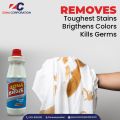 Zona Regular Bleach for getting the best cleaning job done for your whites! Our bleaching liquid for clothes works at stain removal and also disinfection. 