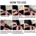 2 Sheets Double-sided Transparent Soft Nail Glue Tab For Press-On Nails. 
