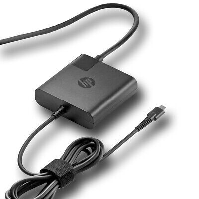 HP USB-C Type C Laptop Charger AC Adapter Power Cable