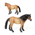 Realistic Plastic Large Horse Figurines Detailed Textures Horses Farm Animal Toys Cake Topper Party Favor Decoration Supplies. 