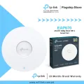 TP-Link WiFi 6 Access Point Ceiling Mount EAP670 AX5400 Ceiling Mount WiFi 6 Access Point - 18 Months Brand Warranty. 