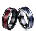 Pack Of 2 Beautiful Titanium Stainless Steel Stylish Finger Ring/Challa For Men. 