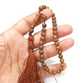 high quality Light Weight Natural Olive ( Zaitoon ) Wood Tasbih handmade Tasbih of 100 beads 9mm Misbaha Tasbeeh Sibha Subha Prayer Counter tasbi. 