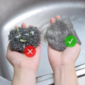 Multipurpose Non-Scratch Wire Dishwashing Rags & Sponges - Heavy-Duty Reusable Cleaning Cloths for Kitchen, Durable Microfiber Scrubbing Pads, Ideal for Dishes, Pots, and Countertops. 