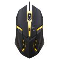 Qin Original Design x1 Wired Game 4 Button Mouse Office Laptop Desktop Computer USB Colorful Luminous Mouse. 