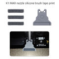 For Creality K1 K1C K1MAX Nozzle Silicone Brush 3D Printer Nozzle Cleaner Tool For K1 Series 3D Printer XIYU. 