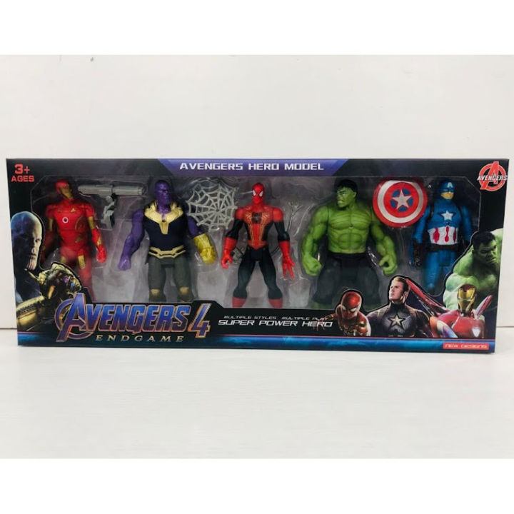 Superheroes%20Pack%20Of%205%20Avengers%20Set%20Action%20Figure%20With%20Accessories%20Included%20For%20Kids%20-%20G10900%20-%20Image%202