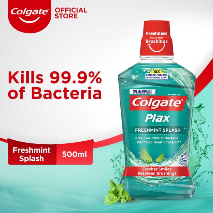 Colgate Plax Freshmint Splash Mouthwash 500ml