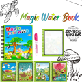 Water Magic Book for Kids | Reusable & Mess-Free Painting Activity | Educational Drawing Pad with Water Pen | Early Learning Toy for Toddlers & Children | Best Gift for Boys & Girls WHOLESALE AVAILABLE. 