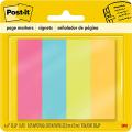 Post-it Page Marker. pack of 4 pads 200 sheets, 3 x 3 in x (76 x 76 mm).Flags Tabs Page Markers Small Sticky notes, for Temporary Marking and Noting In Books. Sticks securely removes cleanly. 4 colors/pack. 