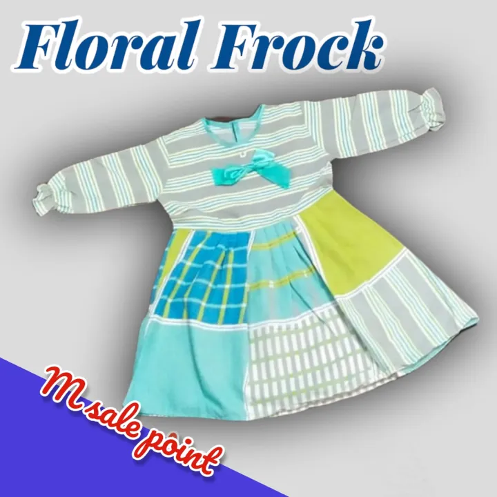 Pack%20Of%204%20Full%20Sleeves%20Winter%20Cotton%20Frock%20For%20Girls%20(Random%20Design)%20-%20Image%203