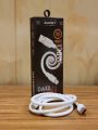 Aukey 120W Super Fast Charging Type-C Data Cable | Micro-USB Data Cable | Iphone (Lightening) Data Cable | 6mm Thick & Long | Turbo Charging for All Smartphones. 