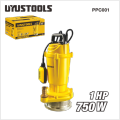 750W 1HP 220V Submersible Clean Water Pump with Copper Wire Coils  Stainless Steal Base & High Quality Bearings - UYUSTOOLS PPC001. 