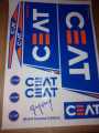 [3D] CEAT Rohit Sharma Edition Cricket Bat Stickers [3D]. 