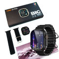V200 Ultra Smart Watch - 2.3" Display - Bluetooth Calling - Custom Wallpaper - Wireless Charging - Compatible with All Phones. 