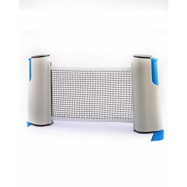 Retractable Table Tennis Ping Pong Net Rack - Grey
