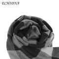 ECHIDNA Men Winter Scarf Tassel English Stylish Washable Men Muffler. 