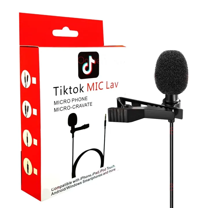 Tiktok%20mic%20lav%20%20Clip-on%20Microphone%20Collar%20Wired%20Mic%20Tik%20Tok%20Making%20Videos%20Voice%20Recording%20and%20vloging%20-%20Image%204