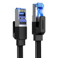 UGREEN Ethernet Cable CAT8 40Gbps Cotton Braided CAT7 Network Lan Cord for Laptops PS5, PS4 10m 20m RJ45 Ethernet Cable. 