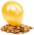 Pack of 24 - Latex Matte Finish Golden Balloons (Gold Premium Latex Balloons - Great for Kids, Adult Birthdays, Weddings, Receptions, Baby Showers, Water Fights, or Any Celebration). 