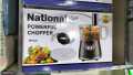 Imported National Chopper Machine - Electric Chopper Machine - Chopper with Vegetable Cutter and Meat Mincer - 1 Liter Capacity - 1 Year Brand Warranty. 