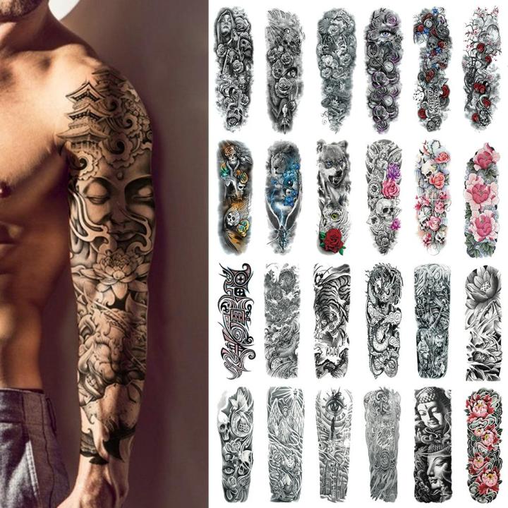 %E3%80%90Hot%20ticket%E3%80%91%20Waterproof%20Unisex%20Temporary%20Tattoo%20Sticker%20Large%20Full%20Arm%20Body%20Art%20Tattoos%20Long%20Lasting%20Stickers%20-%20Image%202