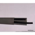 CableR 10x30mm Wide Grey Floor Cable Duct with Guard Self-Adhesive Cable raceway 2 ft gray. 