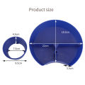 Dinner Plate with Dividers Dinner Plate Divided Plates 3-in-1 Detachable Straw Hole Easy to Clean All-in-one Tray Bowl Food Container for Snacks Drinks Snack Bowl with Removable Base. 